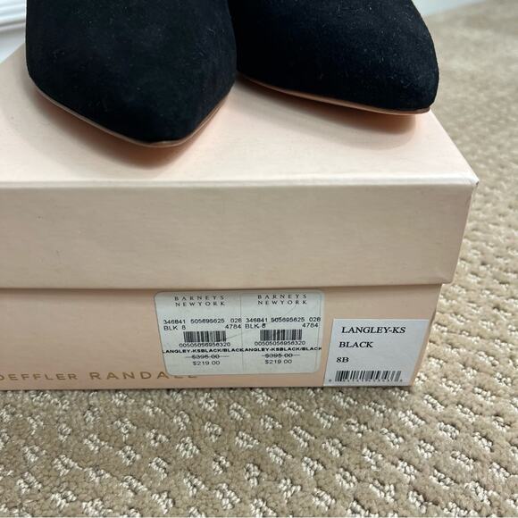 NIB LOEFFLER RANDALL Langley Mule Ruffle Heels - Picture 11 of 12